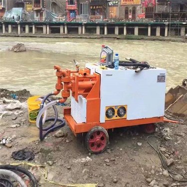 豫工机械 混凝土砂浆泵 双缸双液注浆泵 注浆加固钻机